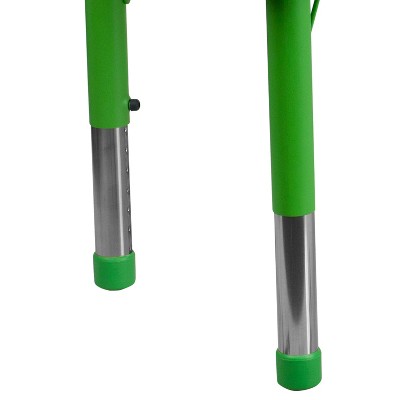 Green and Gray Adjustable Height Kids Activity Table