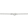 Black Bow Jewelry 2.25mm Sterling Silver, Fancy Pendant Chain Necklace, 18 Inch - 4 of 4