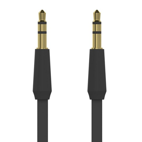 CABLE AUX 3,5-3,5 DE 1,5 MTS - BLACK SALTA