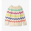 Girl Rainbow Chevron Raglan Sweater - Hatley - 3 of 3