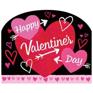 Briarwood Lane Valentine's Art Sign 8.25x10.25 Cupid's Hearts For Valentine's Art Sign - 1 of 4