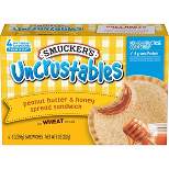 Smucker's Uncrustables Frozen Peanut Butter & Honey Spread Sandwich - 8oz/4ct