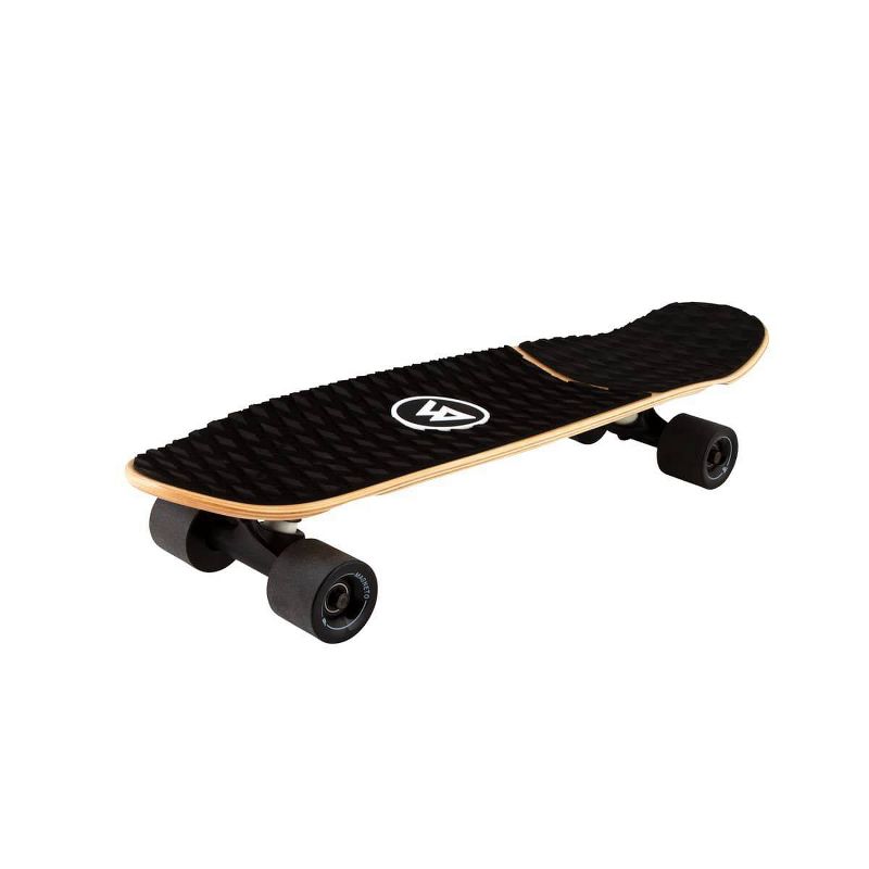 Magneto Boards 27.5&#34; Barefoot Cruiser Skateboard - Black/Brown, 3 of 9