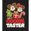 Men's - Disney - Official Cookie Taster Mickey And Minnie Graphic Fleece Sweatshirt - 2 of 4