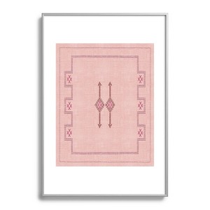Becky Bailey Bungalow Kilim Metal Framed Art Print - Deny Designs - 1 of 4