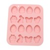 Unique Bargains Chocolate Mould 6-Cavity Easter Bunny Egg Butterfly Candy Mould Hand Wash 5.83"x4.92"x0.47" 1 Pc - 3 of 4