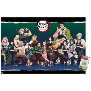 Trends International Demon Slayer - Lineup Unframed Wall Poster Prints - 1 of 4