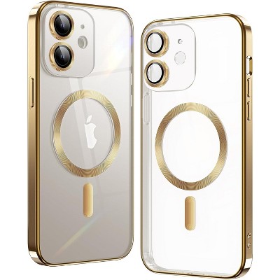 Entronix [Magnetic] Case Compatible with iPhone 11 - [Clear Back] Luxury Glossy Cover