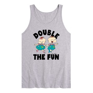 Men's - Rugrats - Double The Fun Graphic Tank Top - 1 of 2