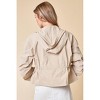 Women's Drawstring Parachute Jacket - Doe and Rae - 2 of 2