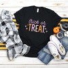 Simply Sage Market Women's Trick Or Treat Colorful Short Sleeve Graphic Tee - 3 of 4