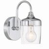 Craftmade Lighting Wrenn 1 - Light Wall Light in  Chrome - 2 of 2