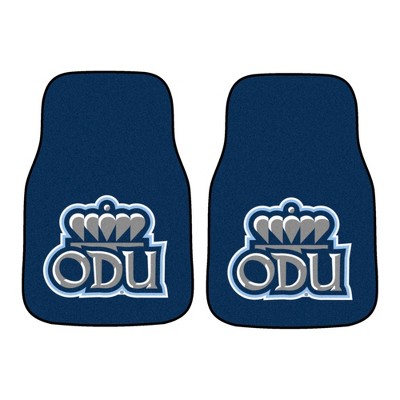 NCAA Old Dominion Monarchs Carpet Car Mat Set - 2pc