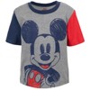 Disney Mickey Mouse Lion King Pixar Cars Pixar Toy Story French Terry T-Shirt and Shorts Outfit Set Toddler to Big Kid - 4 of 4