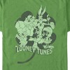 Men's Looney Tunes St. Patrick's Day Four-Leaf Clover Group T-Shirt - 2 of 3