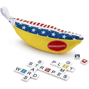 Bananagrams Stars and Stripes Themed Edition Family Board Game - 1 of 4