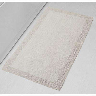 Home Weavers Luxury Collection 100% Cotton Tufted Bathroom Rug, Non-Slip Latex Bath Rug