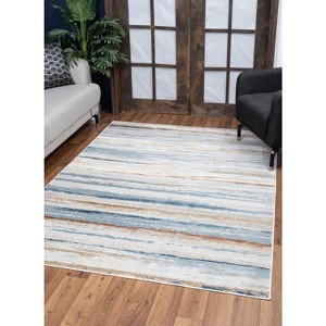 Okak Modern Elegance Turkey Carpet Area Rug for Living Room,Bedroom,All Size Indoor Easy-to-maintain Carpet - 1 of 4