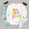 Simply Sage Market Women's Graphic Sweatshirt Halloween Lightning Bolt Colorful - 3 of 4