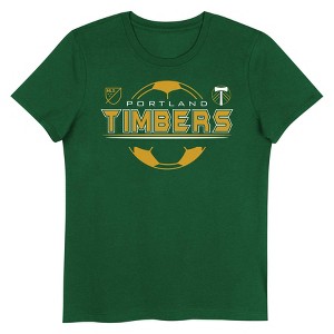 MLS Portland Timbers Girls' Short Sleeve Crew Neck T-Shirt - 1 of 1