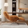 360 Swivel Zero Gravity Recliner Chair, Lounge Chair with Wide Backrest for Living Room - 2 of 4