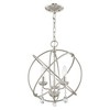 Livex Lighting Aria 3 - Light Chandelier in  Brushed Nickel - 4 of 4