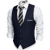COOFANDY Men's Suit Vest Slim Fit Formal Dress Waistcoat - 4 of 4
