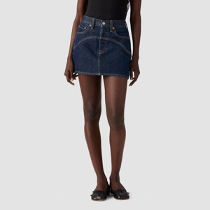 Levi's® Women's Icon Western Yoke Mini Skirt - Shaded View - 1 of 3