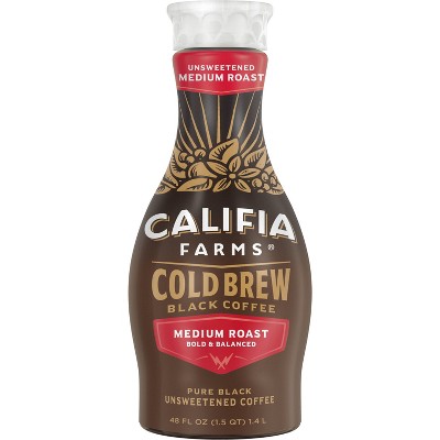 Stok Black Unsweetened Cold Brew Coffee - 48 Fl Oz : Target