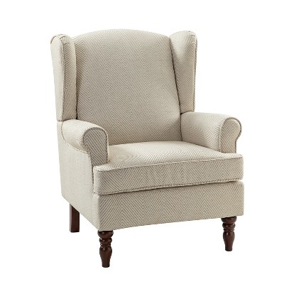 Umberto Traditional Accent Armchair with Turned Legs | ARTFUL LIVING DESIGN