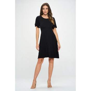 Women's Long Sleeve Shift Dress - Knox Rose Multi Stripe XL