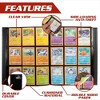 Monster 9 Pocket Matte White Trading Card TCG Mega Binder w 40 Pages- Twice as Large- Hard Cover Album Holds 720 Cards- Anti-Theft Side Loading - 4 of 4