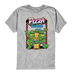 Boys' - Teenage Mutant Ninja Turtles - Faux Arcade Short Sleeve Graphic T-Shirt - 1 of 4