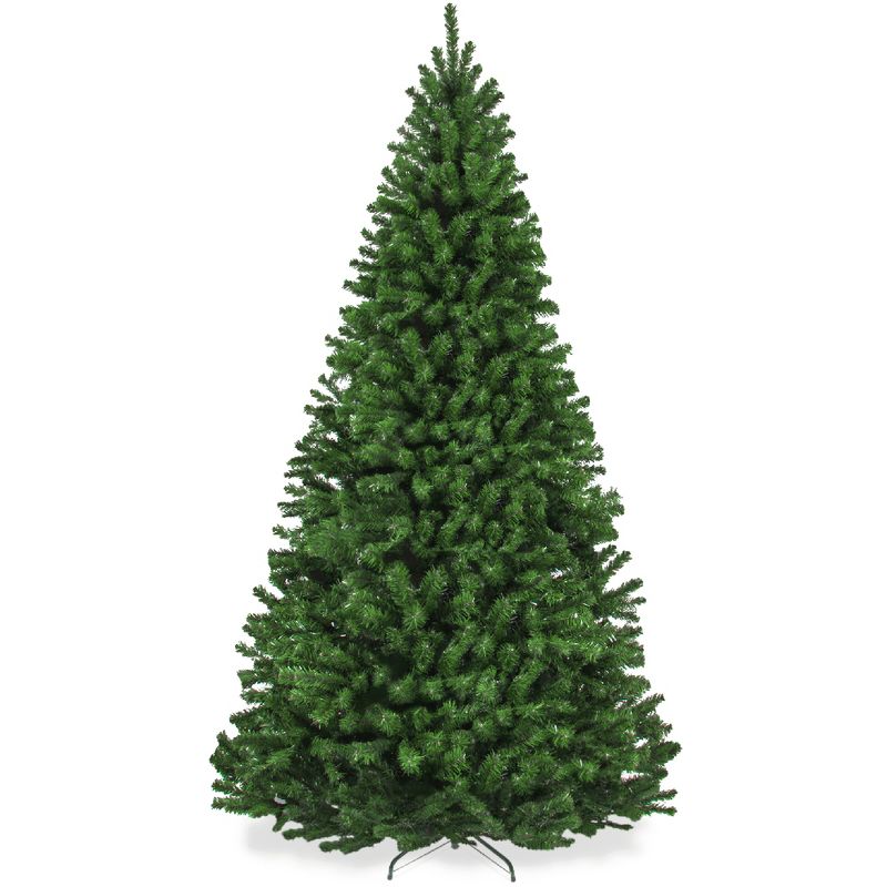 Best Choice Products Premium Spruce Artificial Christmas Tree w/ Easy Assembly, Metal Hinges & Foldable Base, 1 of 9
