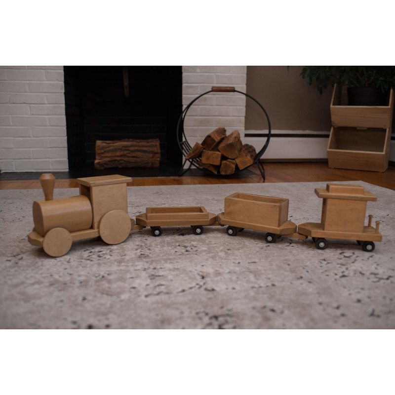 Remley Kids Wooden Toy Freight Train, 2 of 6
