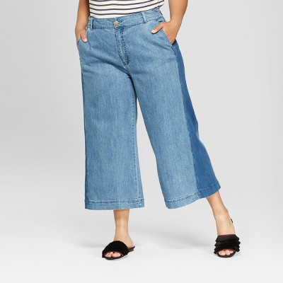 plus size straight leg high rise jeans
