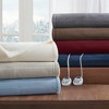 Fleece to Faux-Shearling Heated Blanket with 10 Heat Settings, 1-12 Hour Timer, Soft, Cozy,Tan,Queen - 2 of 4