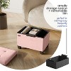 StorageBud Storage Ottoman for Bedroom End of Bed, Fabric Storage Bench, Large Storage Ottoman Bench, Entryway Bench with Storage - 2 of 4