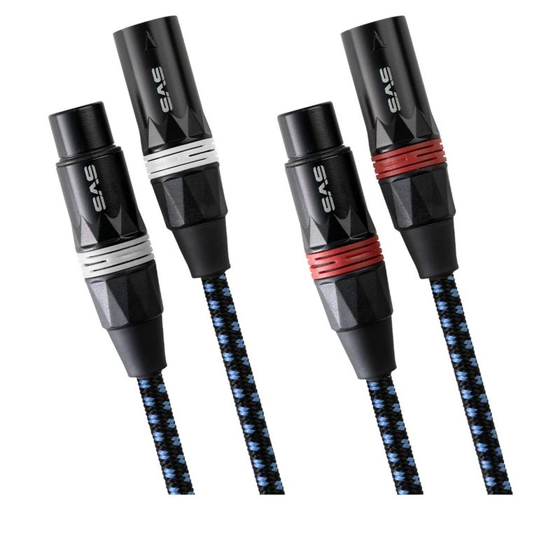 SVS SoundPath Balanced XLR Audio Cable - 3.28 ft. (1m) - Pair., 4 of 7