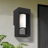 Livex Lighting Bleecker 1 - Light Wall Light in  Black - 2 of 4