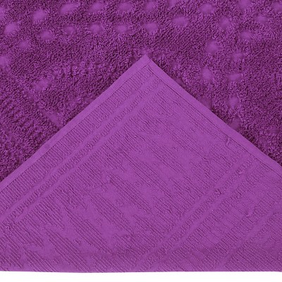 Plum Cotton Reversible King Bedspread Set