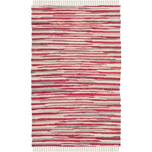 Rag Rug RAR129 Hand Woven Indoor Rugs - Safavieh - 1 of 4