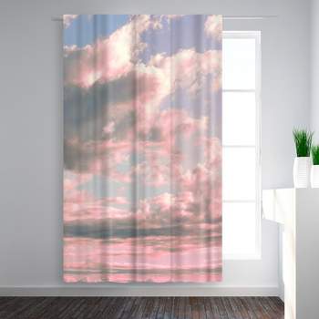 Americanflat Delicate Sky by Emanuela Carratoni Blackout Rod Pocket Single Curtain Panel 50x84