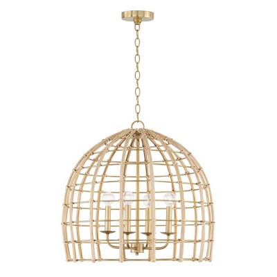 Capital Lighting Wren 4 - Light Pendant in  Matte Brass