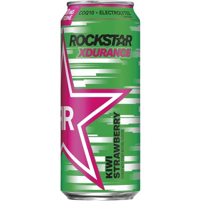 Rockstar Xdurance Kiwi Strawberry Energy Drink - 16 fl oz can