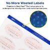 Avery Printable Blank Oval Labels, 1.5" x 2.5", Matte White, 450 Customizable Labels (22564) - 3 of 4