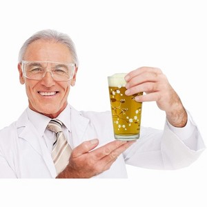 UT Brands Chemistry Themed 21oz Pint Glass - 1 of 4