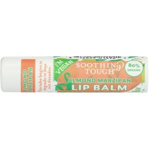 Soothing Touch - Lip Balm - Organic - Almond Marzipan - Case of 12 - 0.25 oz - 1 of 1