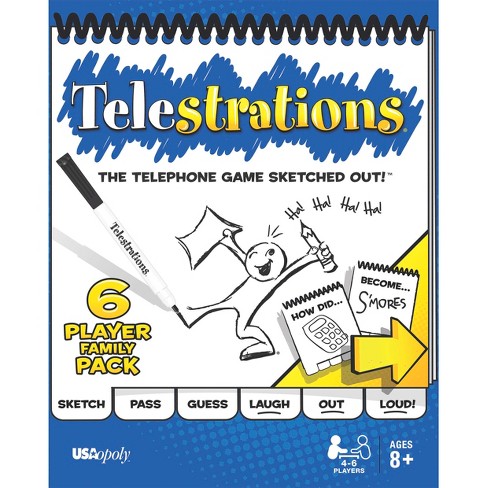 Aktiver flåde kontoførende Telestrations Board Game : Target