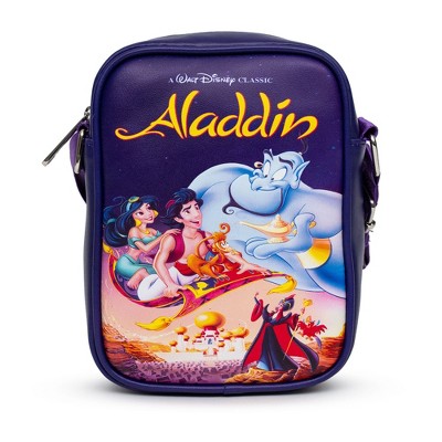 Disney Bag, Crossbody, Aladdin VHS Movie Box Replica, Vegan Leather